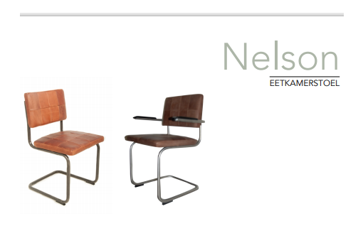 Nelson Eetkamerstoel - Jess Design