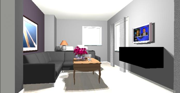 Een compleet nieuwe woonkamer